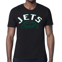 New York Jets Starter Half Ball Logo T-Shirt - Black - NFL
