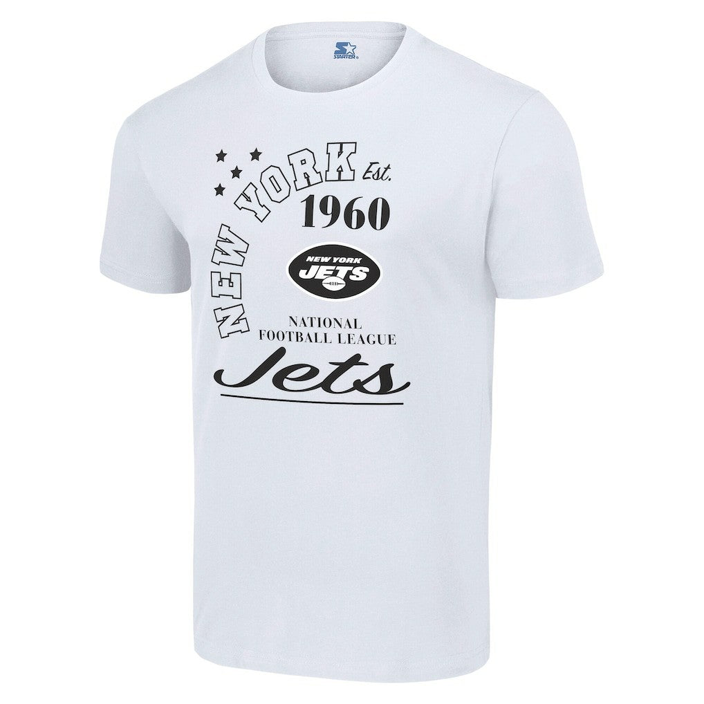 New York Jets Starter Arch City T-Shirt - White - NFL