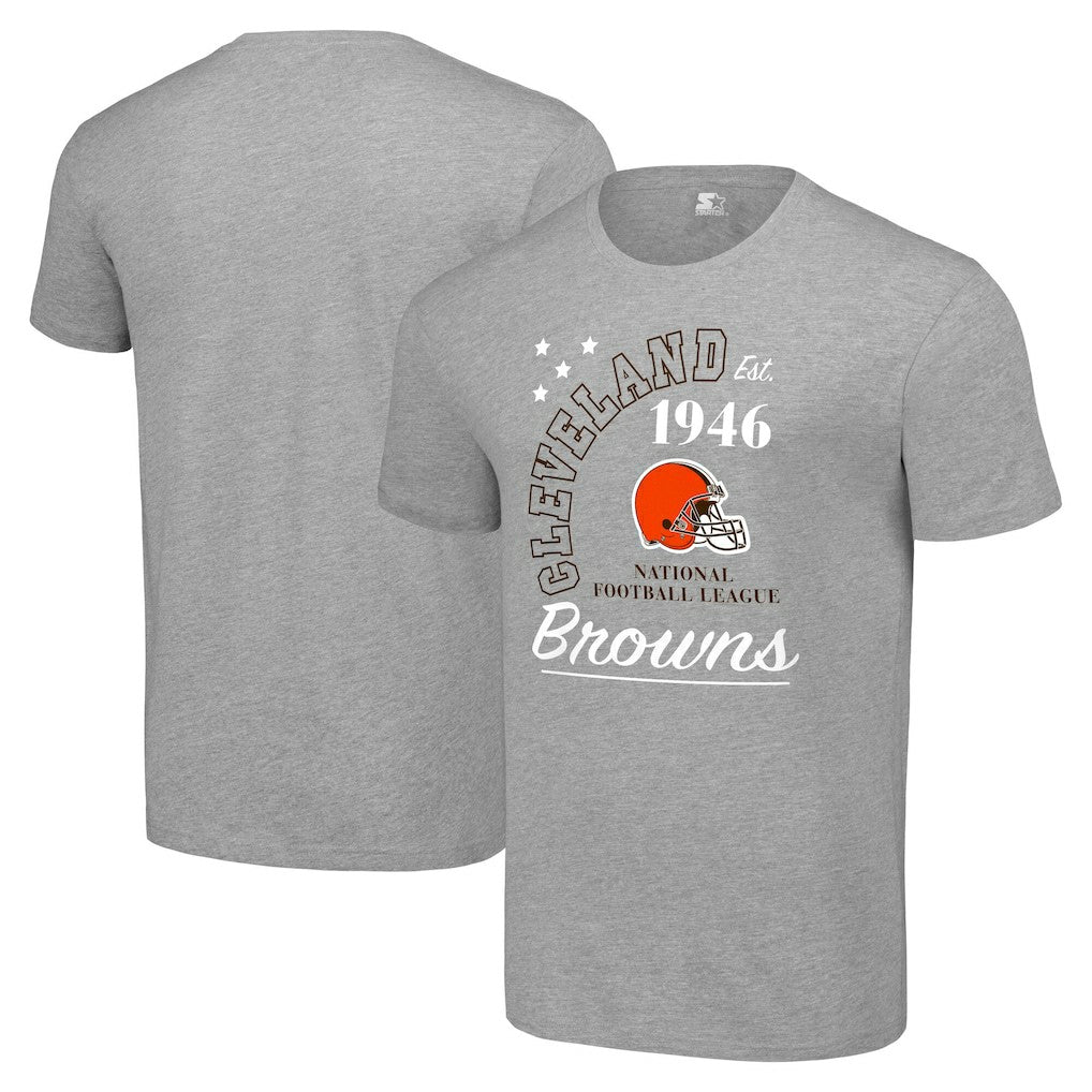 Cleveland Browns Starter Arch City T-Shirt - Heather Gray - NFL