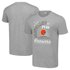 Cleveland Browns Starter Arch City T-Shirt - Heather Gray - NFL