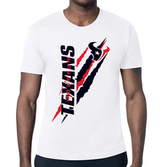 Houston Texans Starter Color Scratch T-Shirt - White - NFL
