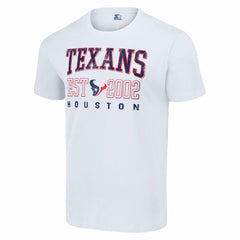 Houston Texans Starter Distressed Graphic T-Shirt - White - NFL