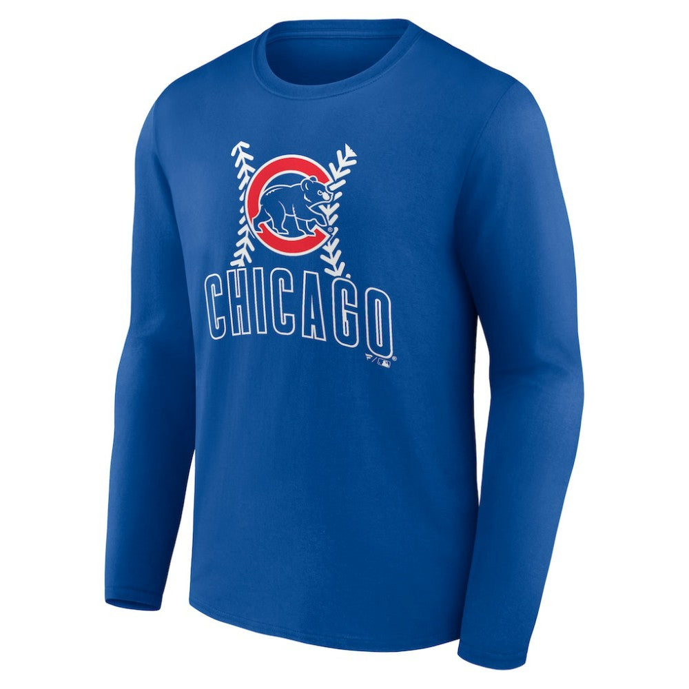 Chicago Cubs Fastball Long Sleeve T-Shirt Sale