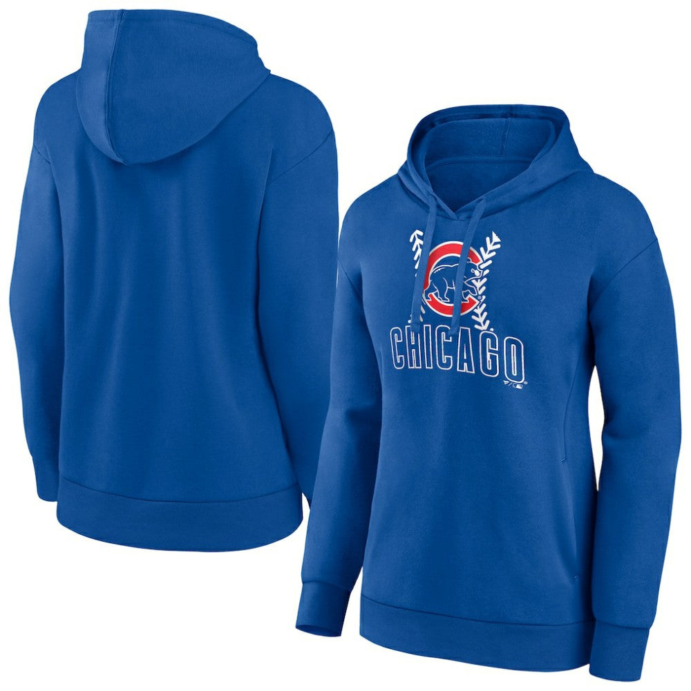 Chicago Cubs Women's Fastball Pullover Hoodie for sale