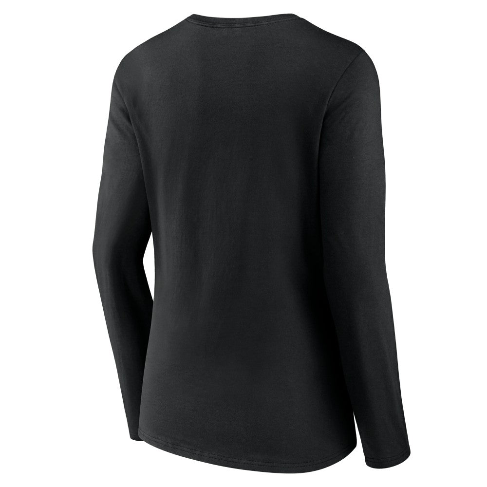 Cincinnati Reds Women's Fastball Long Sleeve V-Neck T-Shirt Outlet