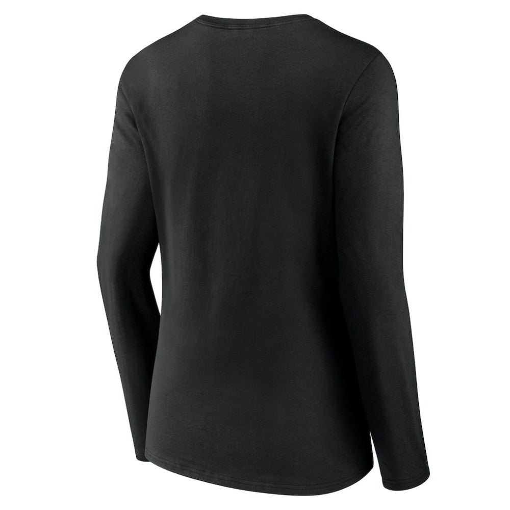 Los Angeles Dodgers Women's Fastball Long Sleeve V-Neck T-Shirt Outlet