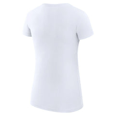 Houston Texans G-III 4Her by Carl Banks Women's Super-Slim Fit Lightweight Dot Print T-Shirt - White - NFL