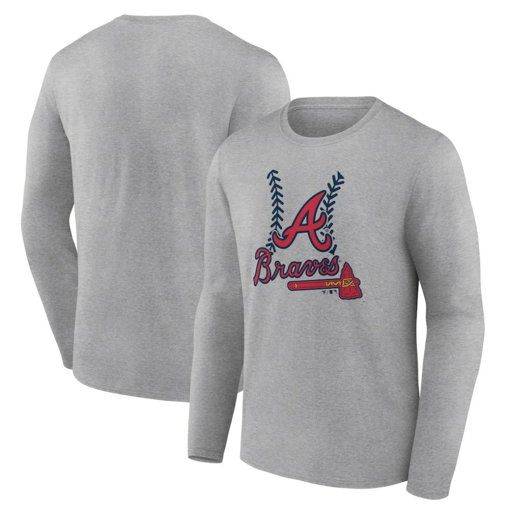 Atlanta Braves Fastball Long Sleeve T-Shirt for sale