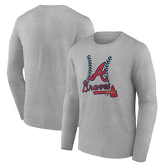 Atlanta Braves Fastball Long Sleeve T-Shirt for sale