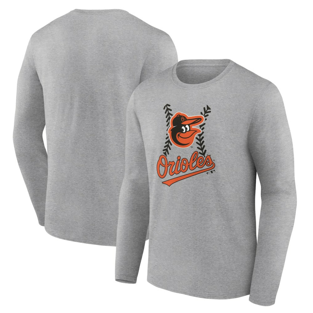 Baltimore Orioles Fastball Long Sleeve T-Shirt Sale