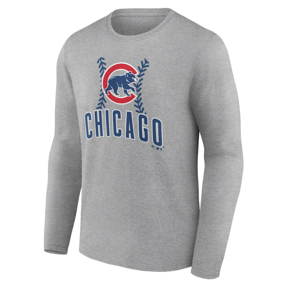 Chicago Cubs Fastball Long Sleeve T-Shirt Sale