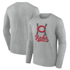 Cincinnati Reds Fastball Long Sleeve T-Shirt Outlet