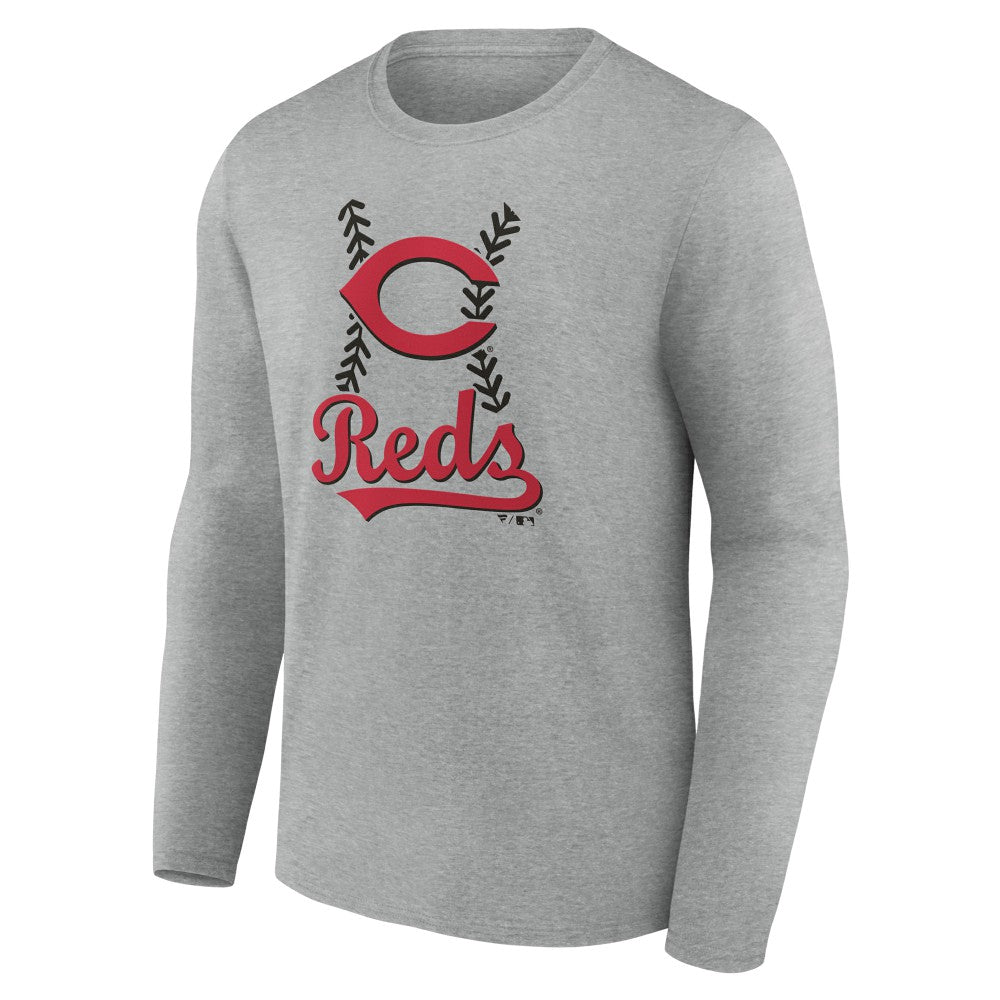 Cincinnati Reds Fastball Long Sleeve T-Shirt Outlet