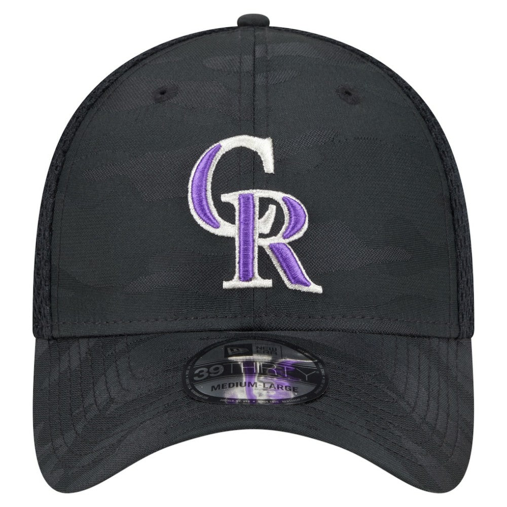 Colorado Rockies New Era Youth Camo 39THIRTY Flex Hat Discount