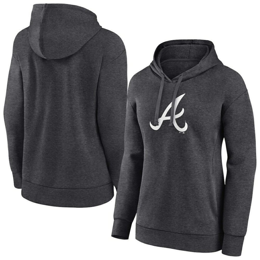 Atlanta Braves Women's Monochrome Pullover Hoodie Online