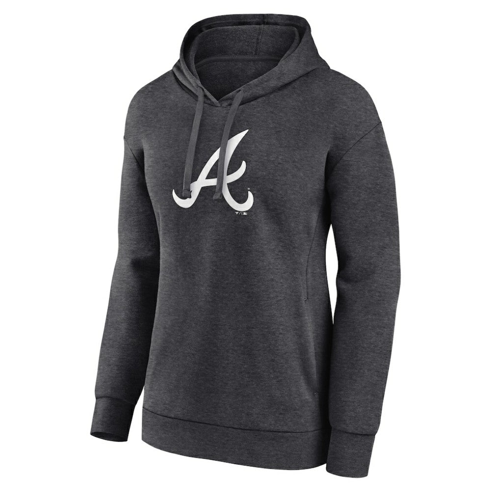 Atlanta Braves Women's Monochrome Pullover Hoodie Online