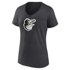 Baltimore Orioles Women's Monochrome V-Neck T-Shirt Discount