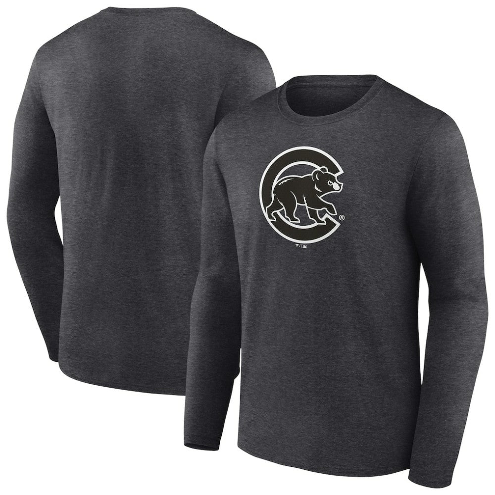 Chicago Cubs Monochrome Long Sleeve T-Shirt Near Me