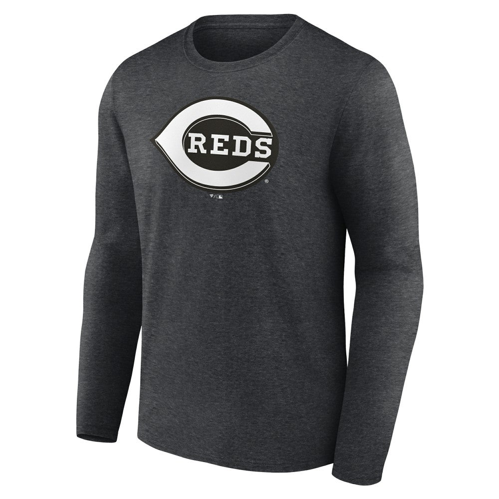 Cincinnati Reds Monochrome Long Sleeve T-Shirt Sale