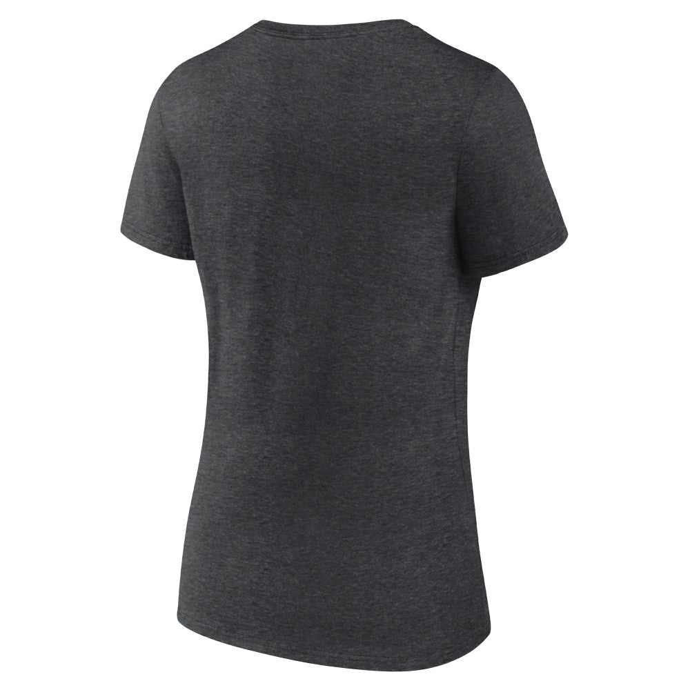 Cincinnati Reds Women's Monochrome V-Neck T-Shirt Discount