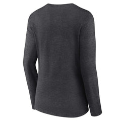Cleveland Guardians Women's Monochrome Long Sleeve V-Neck T-Shirt Outlet