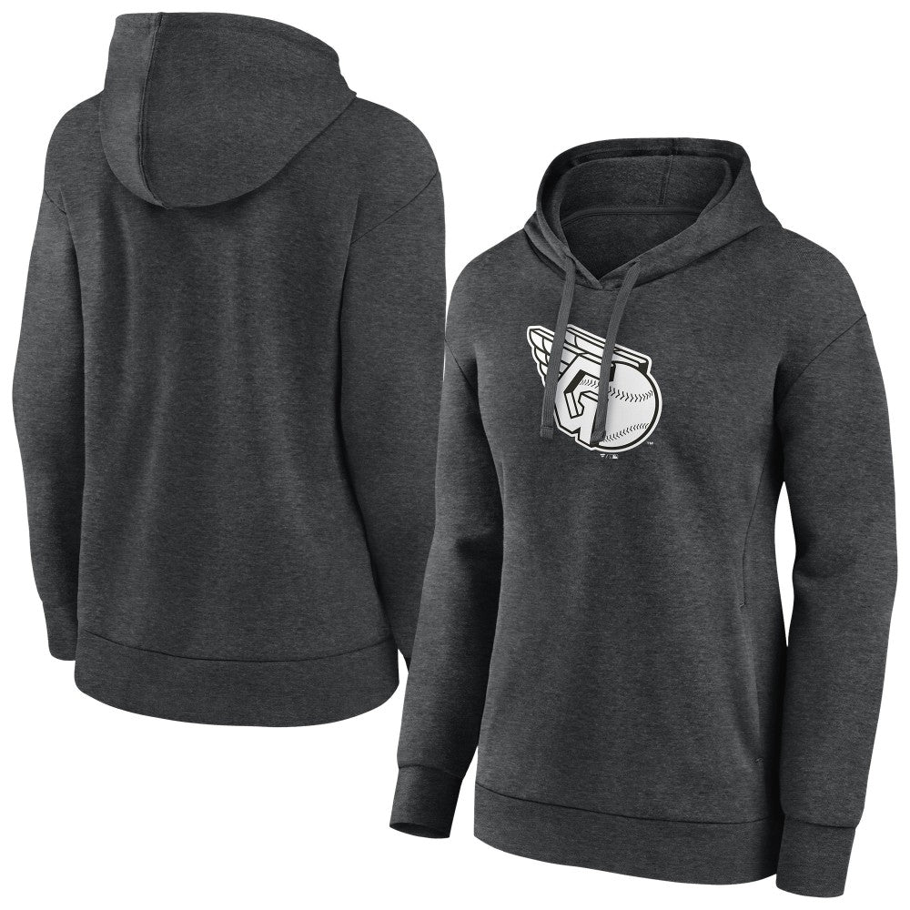 Cleveland Guardians Women's Monochrome Pullover Hoodie Online