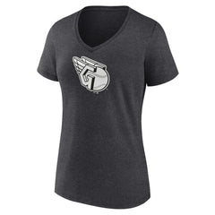 Cleveland Guardians Women's Monochrome V-Neck T-Shirt for sale