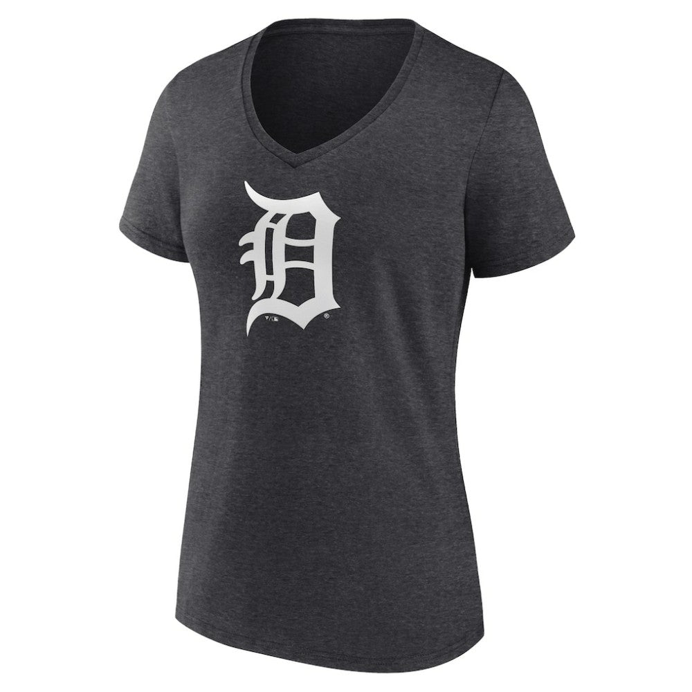 Detroit Tigers Women's Monochrome V-Neck T-Shirt Sale