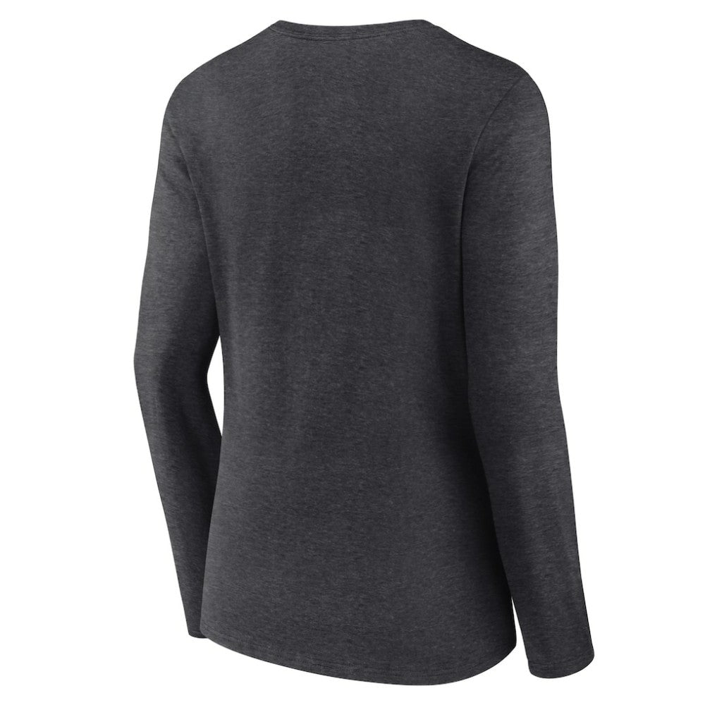Los Angeles Dodgers Women's Monochrome Long Sleeve V-Neck T-Shirt Online