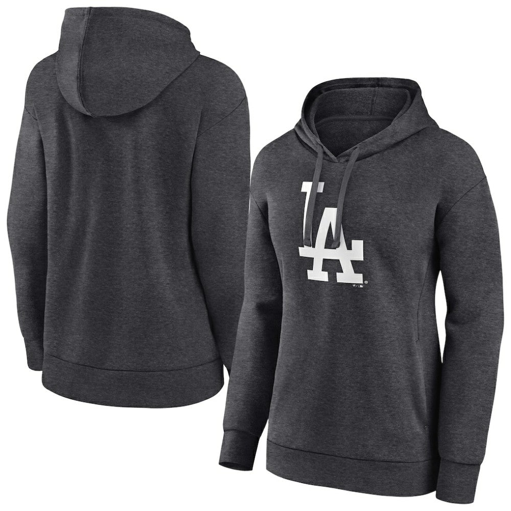 Los Angeles Dodgers Women's Monochrome Pullover Hoodie Discount