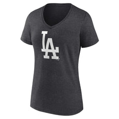 Los Angeles Dodgers Women's Monochrome V-Neck T-Shirt Sale