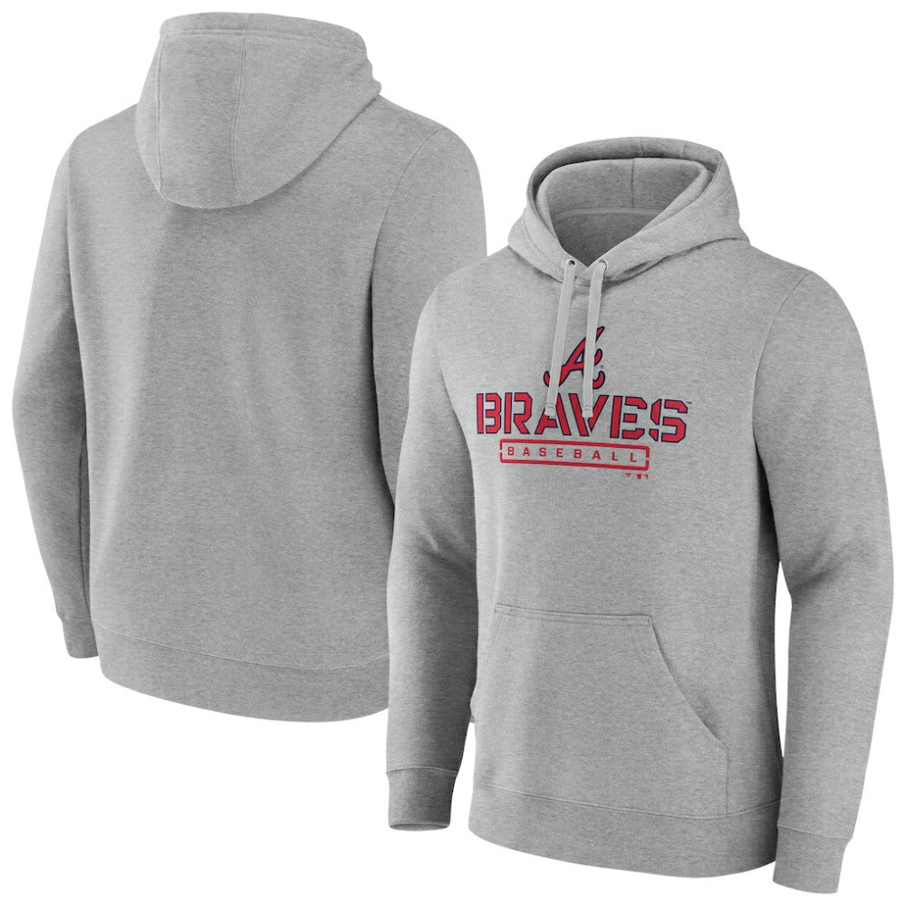 Atlanta Braves Evanston Stencil Pullover Hoodie for sale