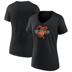 Baltimore Orioles Women's Stellar V-Neck T-Shirt for sale