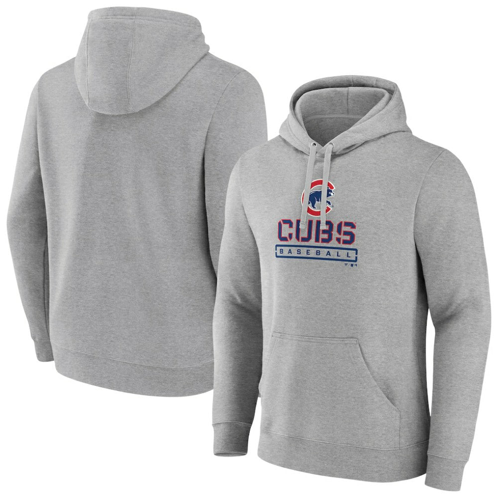 Chicago Cubs Evanston Stencil Pullover Hoodie Discount