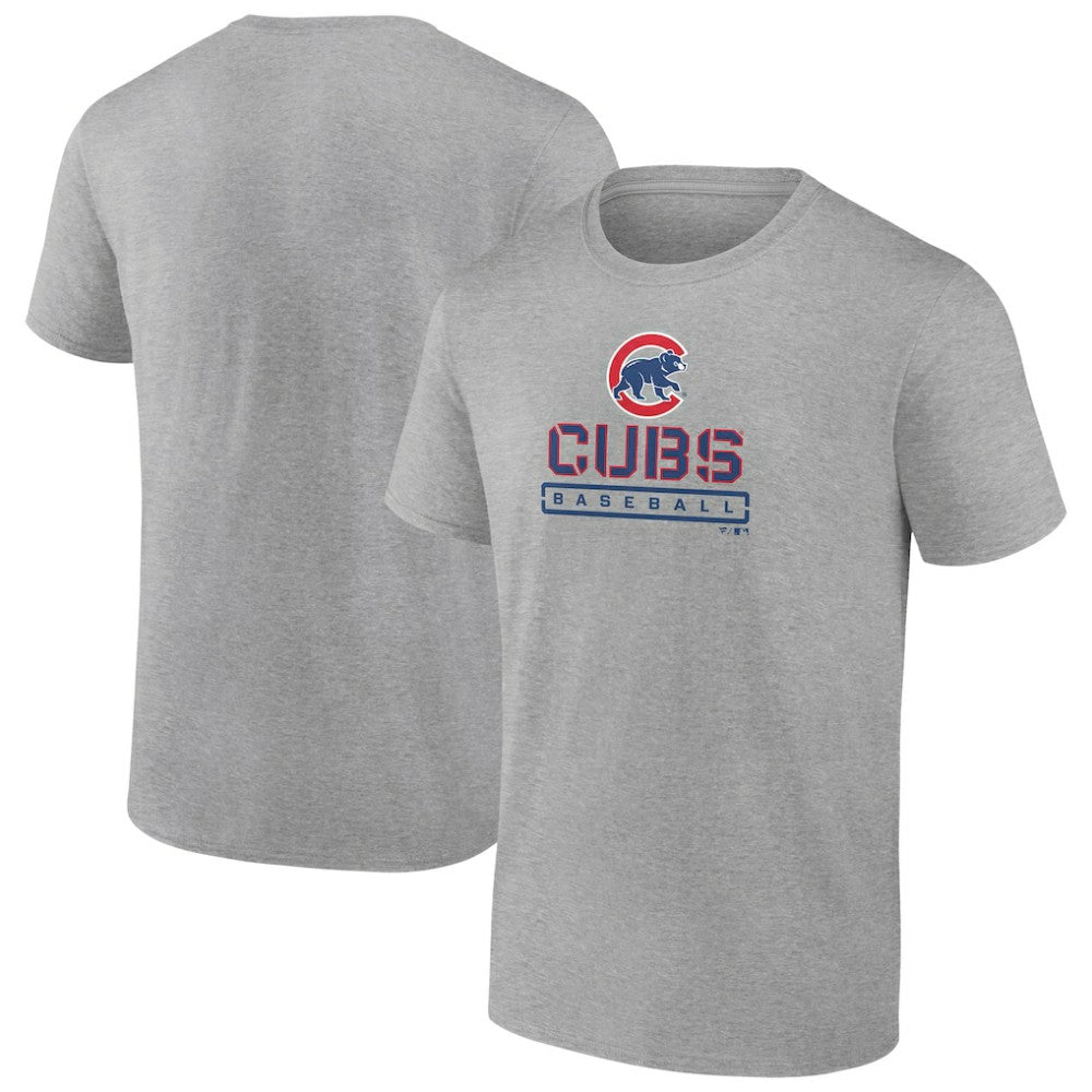 Chicago Cubs Evanston Stencil T-Shirt Near Me
