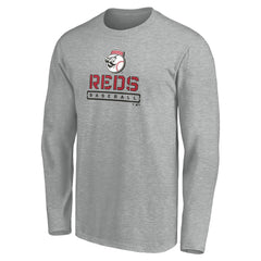 Cincinnati Reds Evanston Stencil Long Sleeve T-Shirt Sale