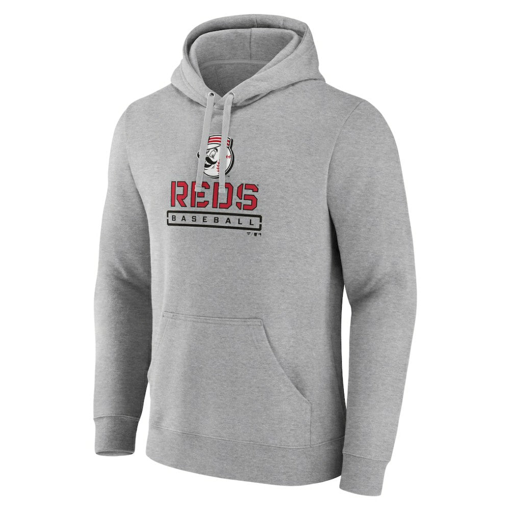 Cincinnati Reds Evanston Stencil Pullover Hoodie Near Me