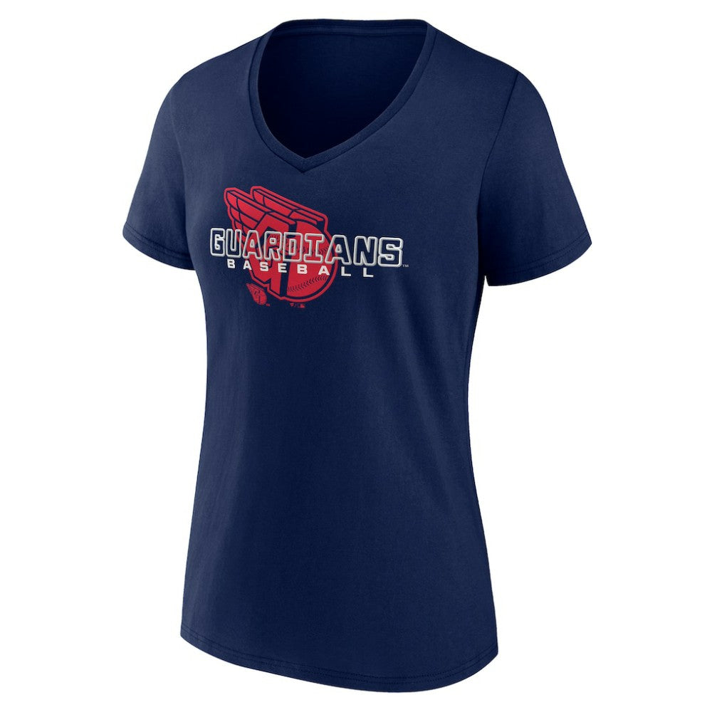 Cleveland Guardians Women's Stellar V-Neck T-Shirt Discount