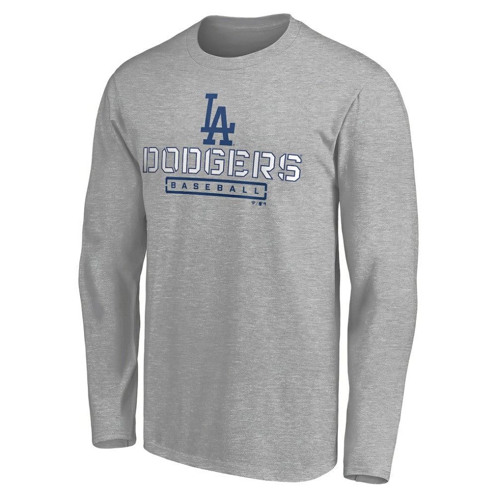 Los Angeles Dodgers Evanston Stencil Long Sleeve T-Shirt Sale