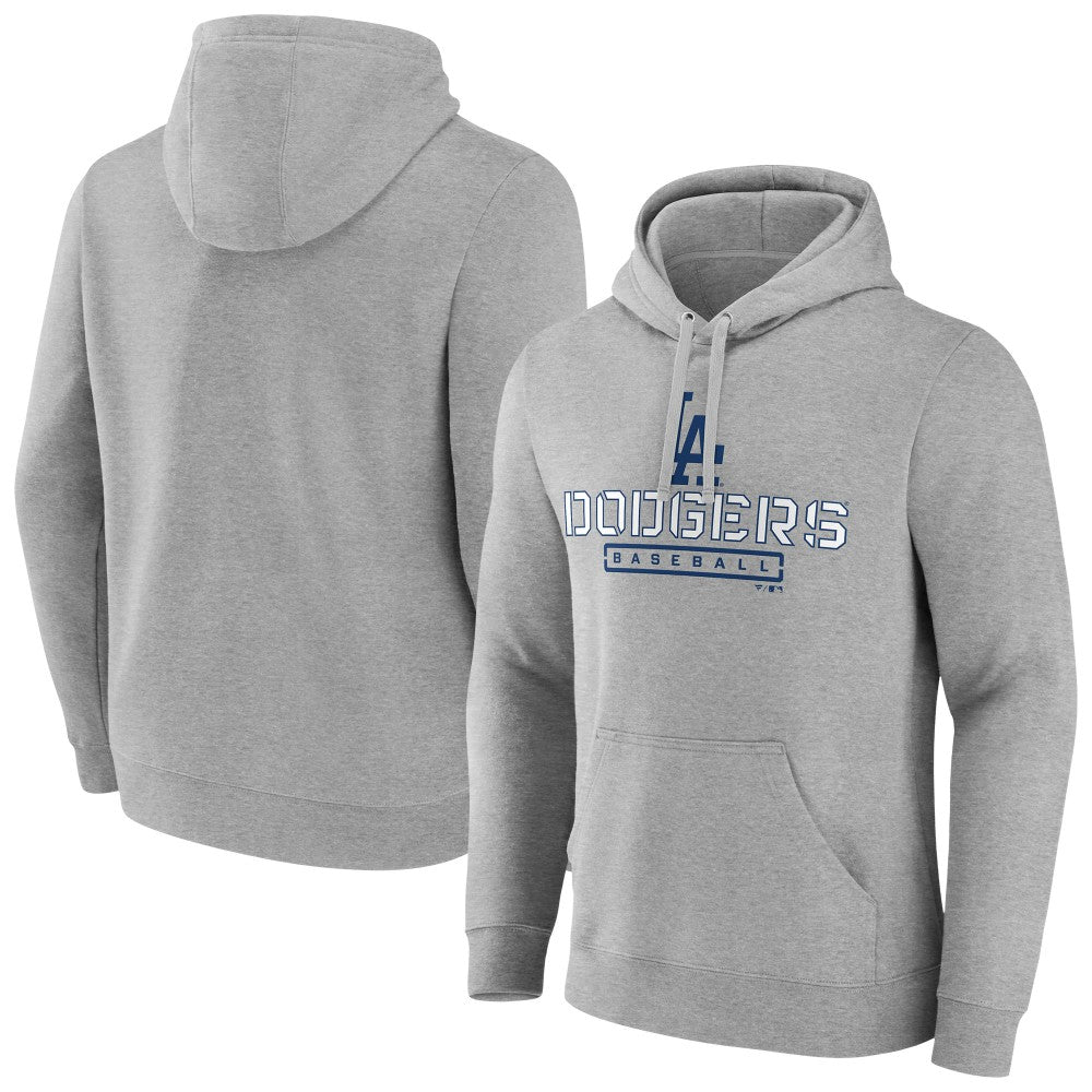 Los Angeles Dodgers Evanston Stencil Pullover Hoodie Outlet