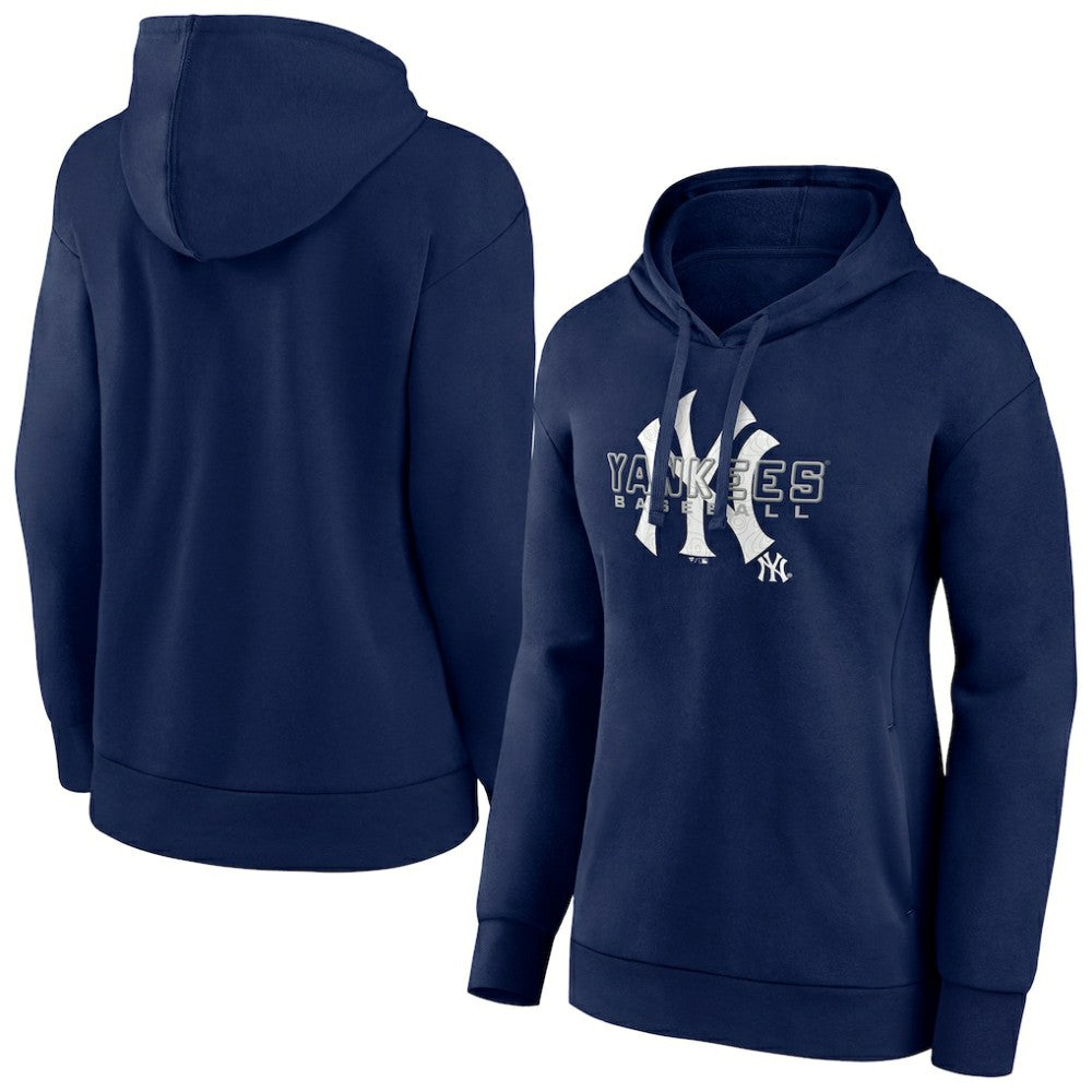 New York Yankees Women's Stellar Pullover Hoodie Discount