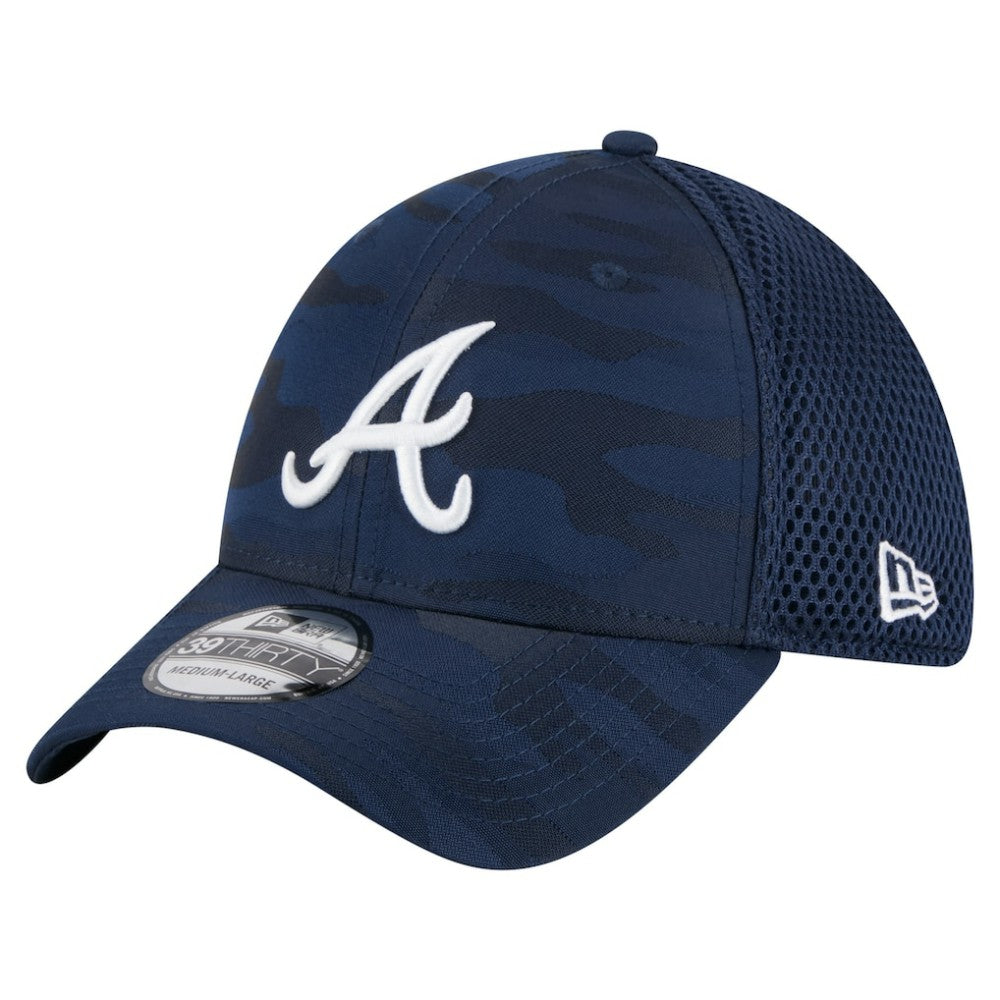 Atlanta Braves New Era Subtle Camo 39THIRTY Flex Hat Online