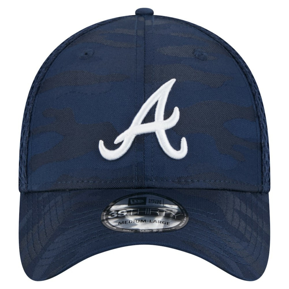 Atlanta Braves New Era Subtle Camo 39THIRTY Flex Hat Online