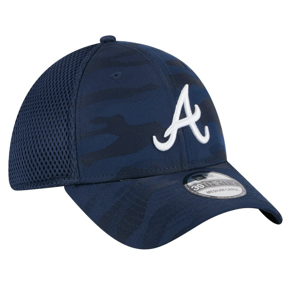 Atlanta Braves New Era Subtle Camo 39THIRTY Flex Hat Online