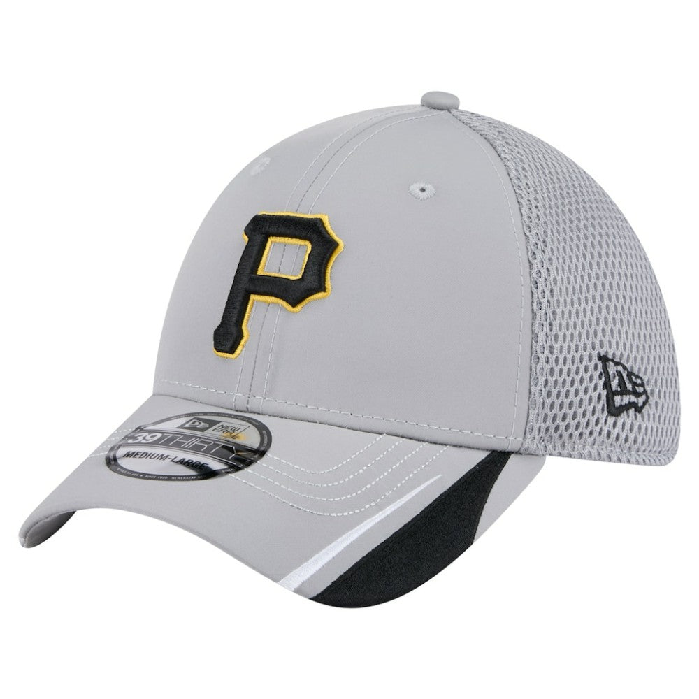 Pittsburgh Pirates New Era Linear 39THIRTY Flex Hat Outlet