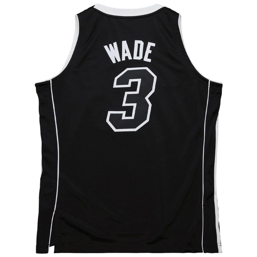 Mitchell & Ness Dwyane Wade Miami Heat 2011/12 Hardwood Classics Authentic Jersey Black