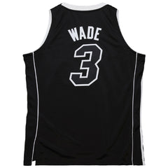 Mitchell & Ness Dwyane Wade Miami Heat 2011/12 Hardwood Classics Authentic Jersey Black