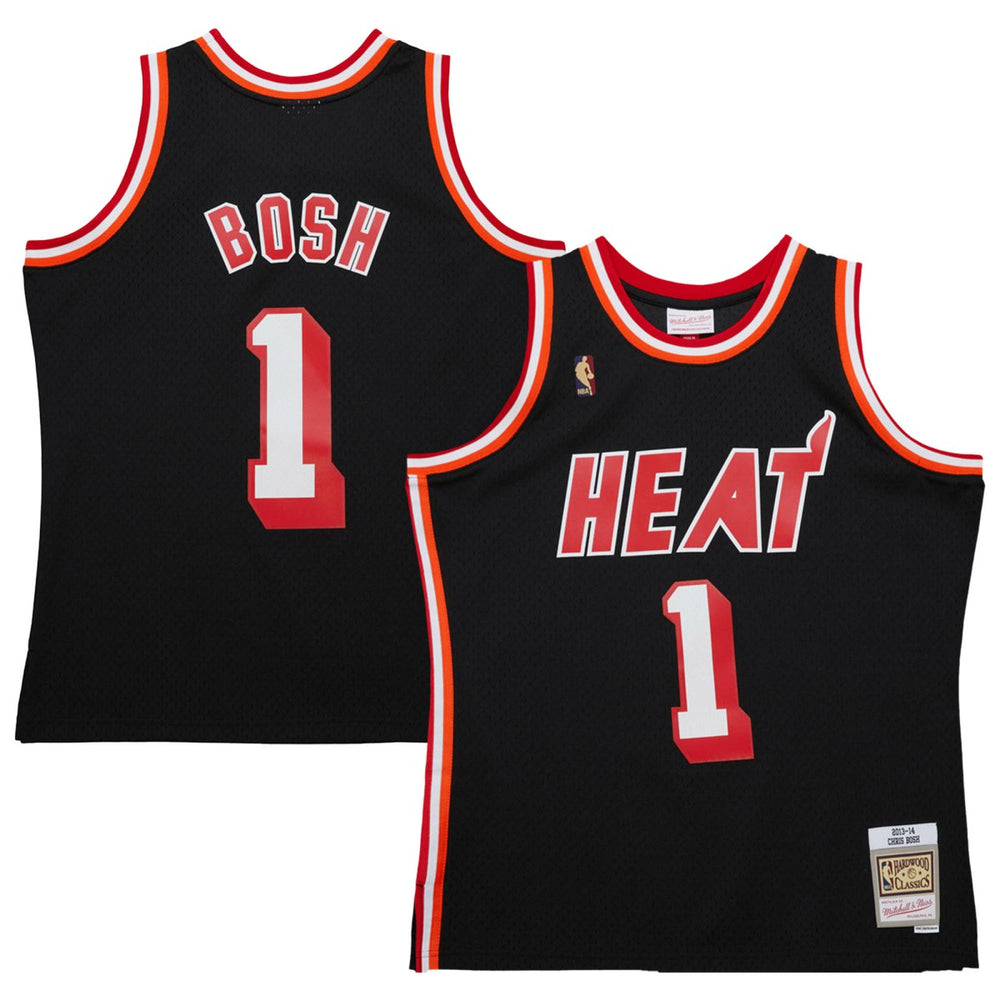 Mitchell & Ness Chris Bosh Miami Heat 2013/14 Hardwood Classics Swingman Jersey Black