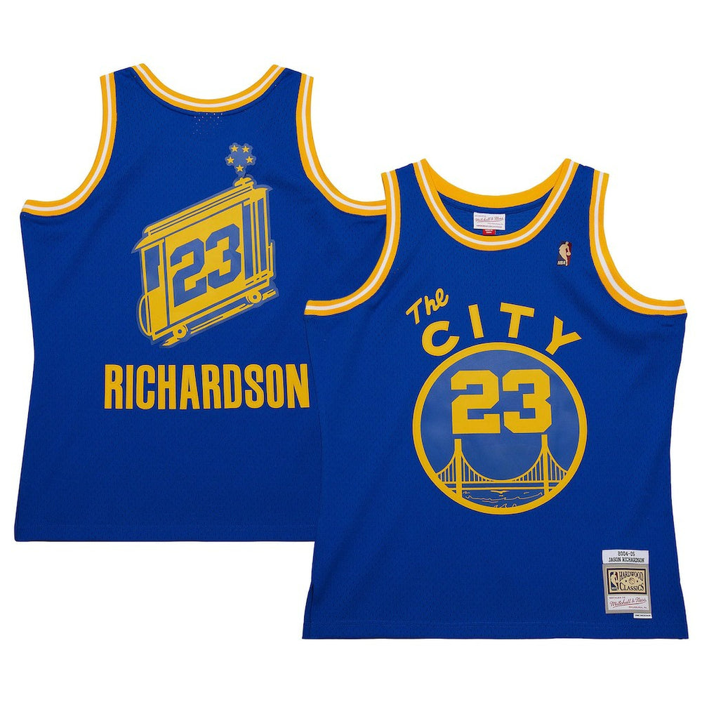 Mitchell & Ness Jason Richardson Golden State Warriors 2004/05 Hardwood Classics Swingman Jersey Royal