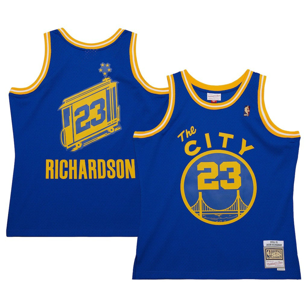 Mitchell & Ness Jason Richardson Golden State Warriors 2004/05 Hardwood Classics Swingman Jersey Royal